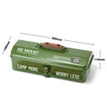 Outdoor Tools Storage Box Portable Camping Picnic Hand Box